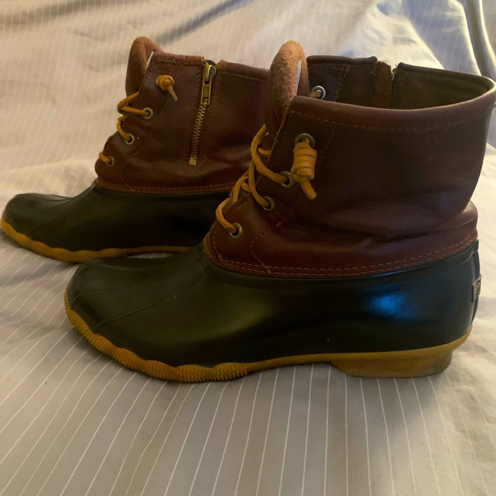 Sperry Saltwater Duck Boots, Women’s 9